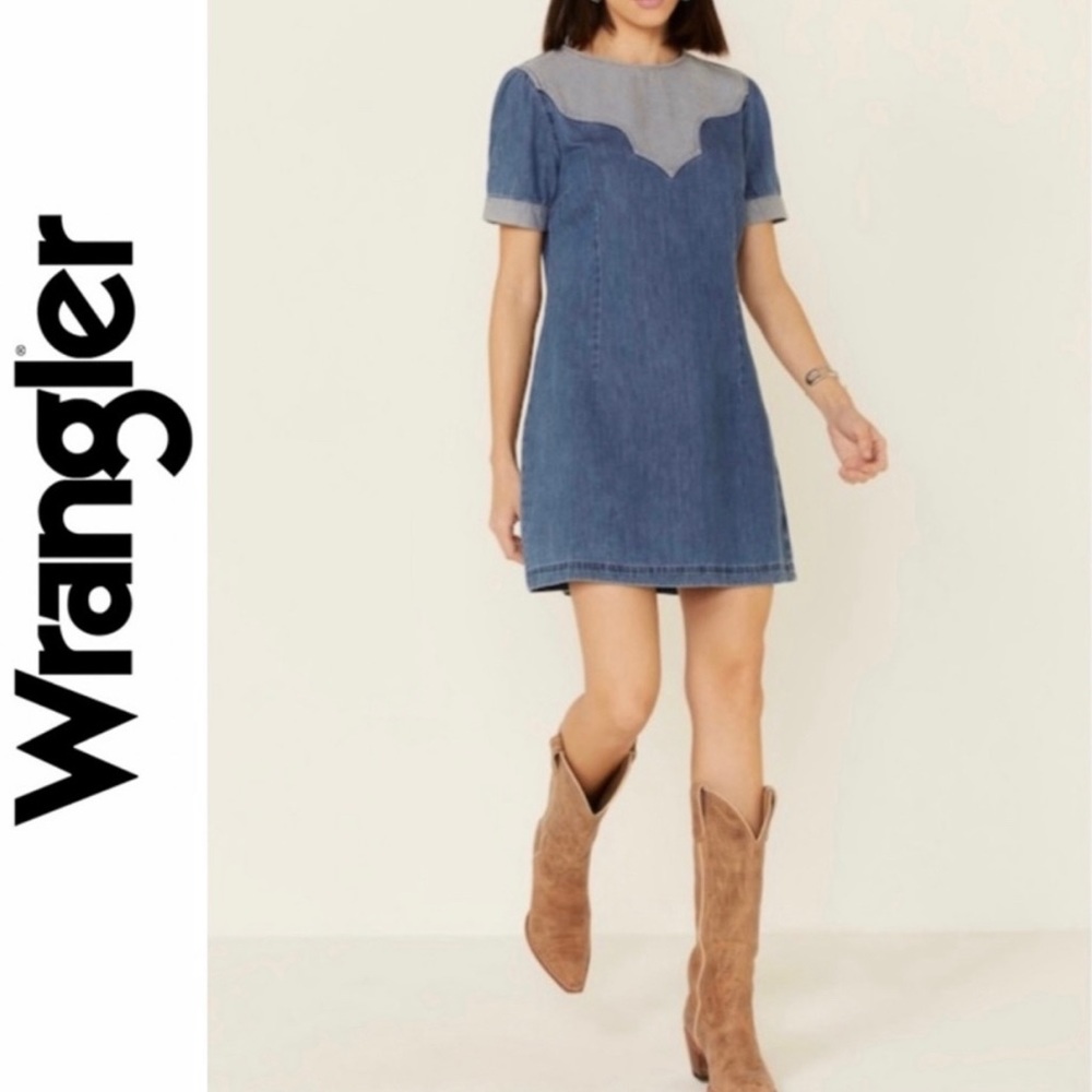 Wrangler Western Denim Dress